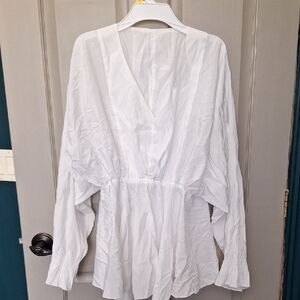 Elegant White Women's Top